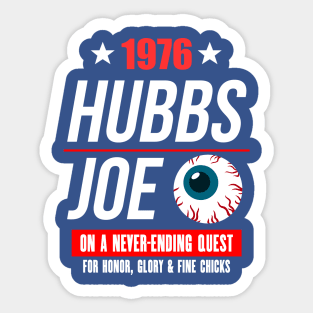 Hubbs & Joe Sticker